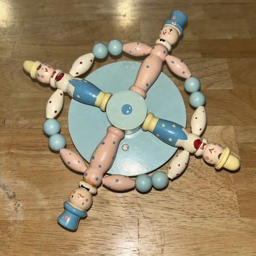 Vtg rare crib musical - crib, mobile