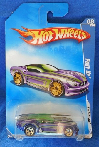 2009 hot wheels pony - hot,