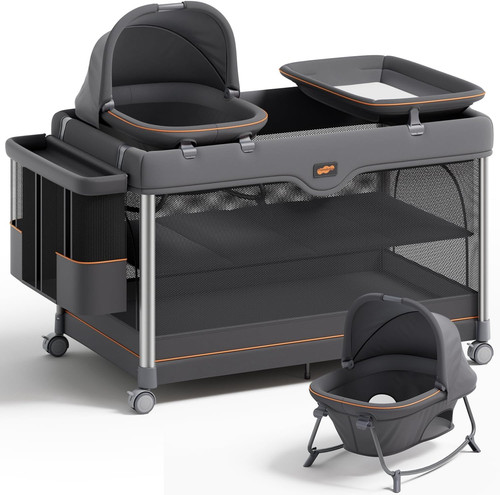 Pack and play - play, with