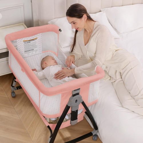 Baby bassinet beside - baby,