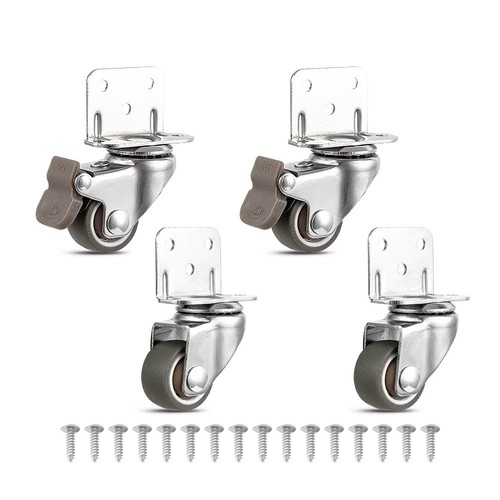 Furniture casters crib - casters, rubber