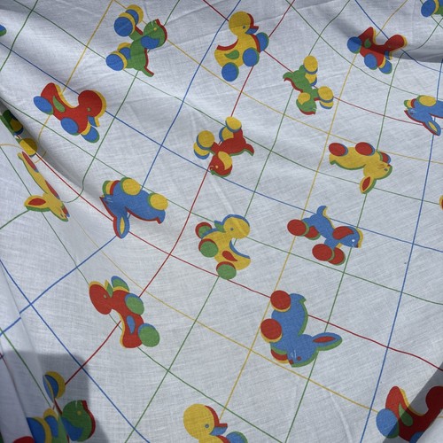 Vtg kids crib sheet - crib,