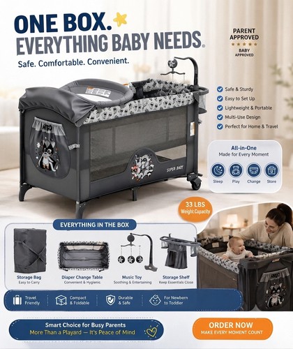 Baby pack play - baby, playard