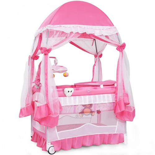 Portable baby playpen crib - baby,