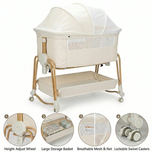 Baby bassinet bedside - bassinet,