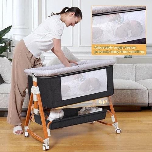 Portable baby bassinet bedside - portable,