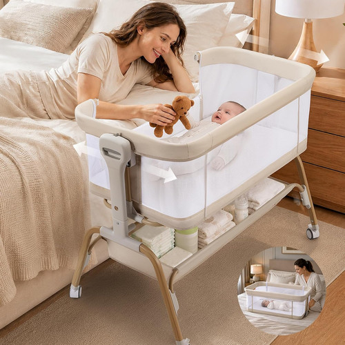 Baby bassinet rocking - 1,
