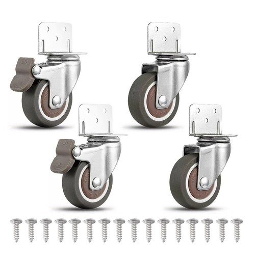 4pcs furniture casters - 4pcs, crib