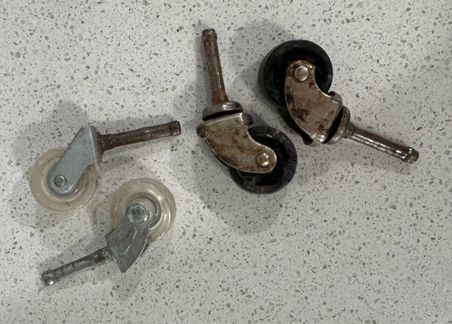 Lot vintage casters - 4,