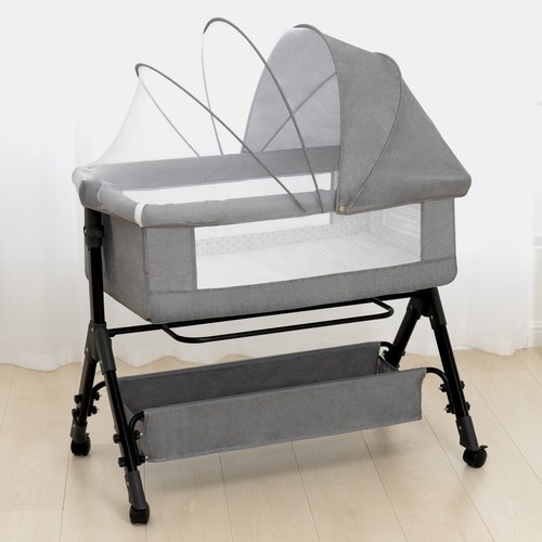 Adjustable baby bedside crib - baby,