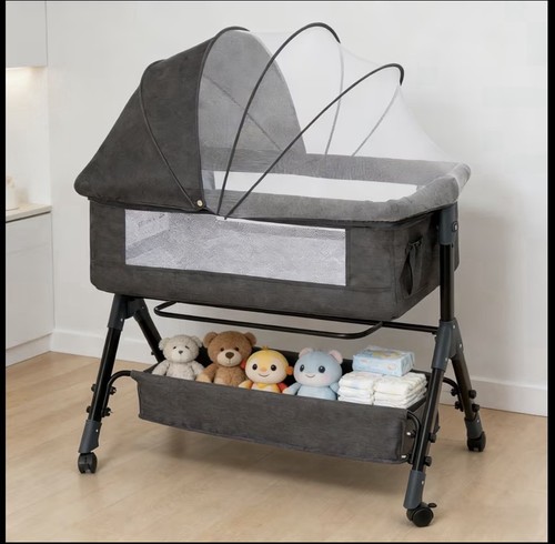 Baby bassinet bedside - 3-in-1,